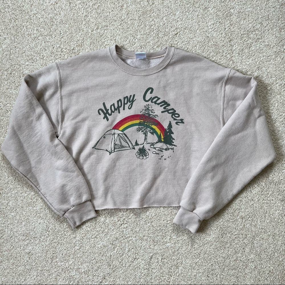 Happy Camper Crew Neck